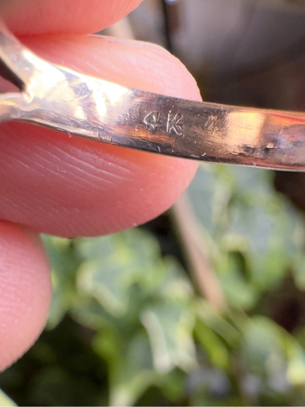 14k Blue Topaz Ring - Picture 5 of 10